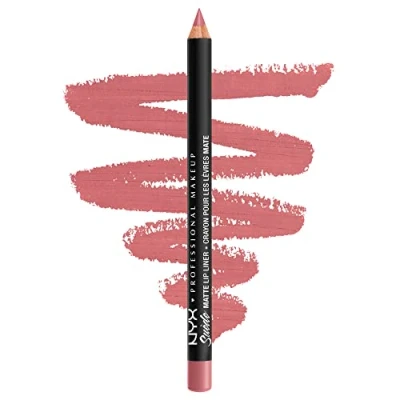 Image of NYX Suede Matte Lip Liner SMLL09 Tea &amp; Cookies/GLITZ