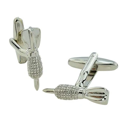 Image of Darts Cufflinks Presented in a Box