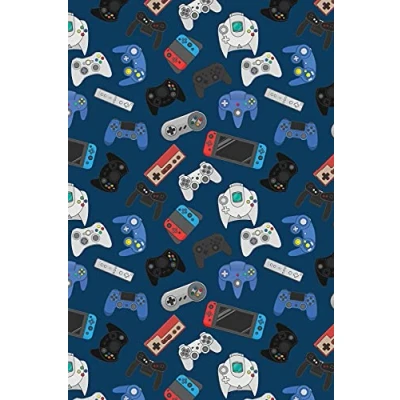Image of GAMER Fleece Blanket Gaming Controller Design Bed Throw Super Soft 100% Polyester 100 x 150cm