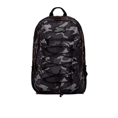 Image of hype BAGS Black &amp; Grey Mono Camo Unisex Backpacks in Size: One Size