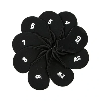 Image of Longridge Deluxe Neoprene Golf Iron Covers Set