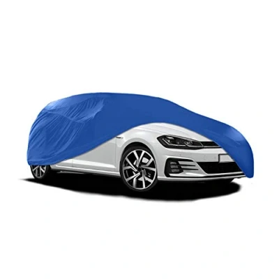 Image of Xtremeauto™ Universal Breathable Indoor Garage Showroom Super Soft Dust Proof Car Cover (Royal Blue, Medium : 446x139x115cm)