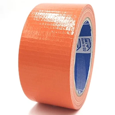 Image of ACIT American Duct Tape, Silver/Grey Tape Roll, Gaffer Ultra Strong Adhesive (Orange)