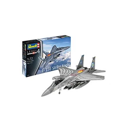 Image of Revell 03841 F 15E Strike Eagle 1:72 Scale Unbuilt/Unpainted Plastic Model Kit