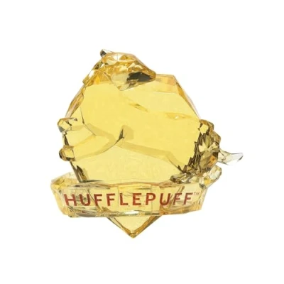 Image of Licensed Facets Hufflepuff Figurine, Yellow, 3.24 Inch