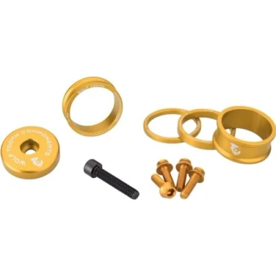 Image of Wolf Tooth Anodised Bling Kit Gold