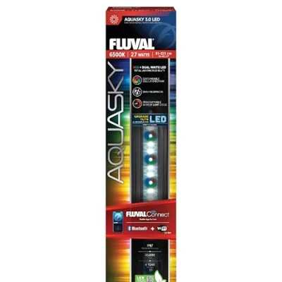 Image of Fluval Aquasky 3.0 LED Aquarium Lighting with WiFi &amp; Bluetooth, 27W