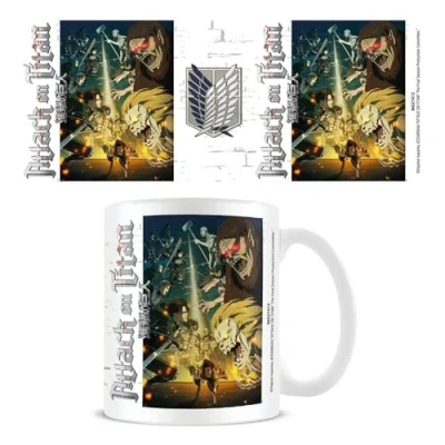 Image of Pyramid International L&#039;ATTAQUE DES Titans S4 Mug 315 ml Escouade vs