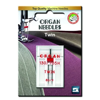 Image of Organ Sewing Machine Twin Needles Size 80/4 WILL FIT, Brother Singer,Universal