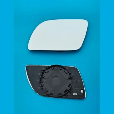 Image of Door Wing Mirror Glass Fits to VW POLO(2002 2005) With Base Left Hand Passenger Side
