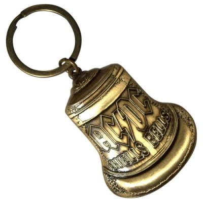 Image of AC/DC Hells Bells Keychain One Size
