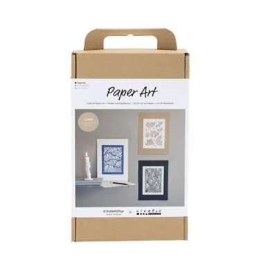 Image of CREATIVE Craft Kit Paper Art, Off White, 1 Pack, Mulricolour