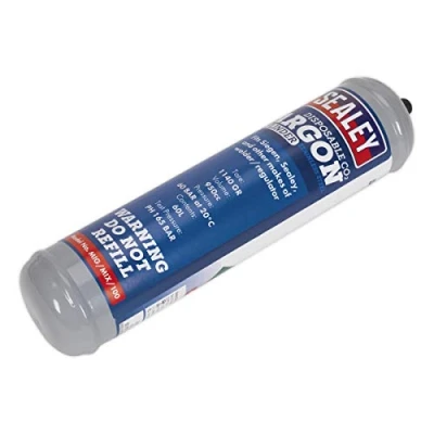 Image of Sealey Gas Cylinder Disposable Carbon Dioxide/Argon 100g