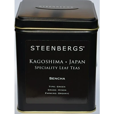 Image of Steenbergs Organic Japanese Sencha Tea In Caddy 125g
