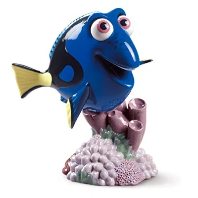 Image of LLADRÓ Dory Figurine. Porcelain Figure Figure.
