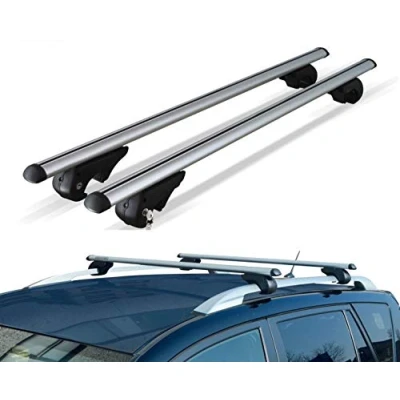 Image of UKB4C Aluminium Roof Rack Cross Bars fits Nissan Qashqai + 2 2008 2017 5 door