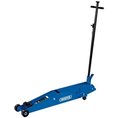 Image of Draper Long Chassis Trolley Jack, 3 Tonne
