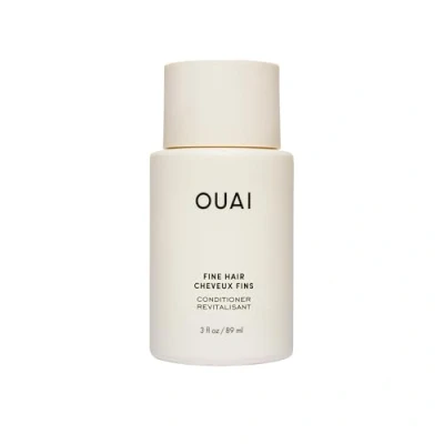 Image of OUAI Fine Hair Conditioner Volumizing for Made with Keratin, Biotin and Chia Seed Oil Adds Softness, Bounce Volume Free from Parabens, Sulfates, Phthalates 300ml