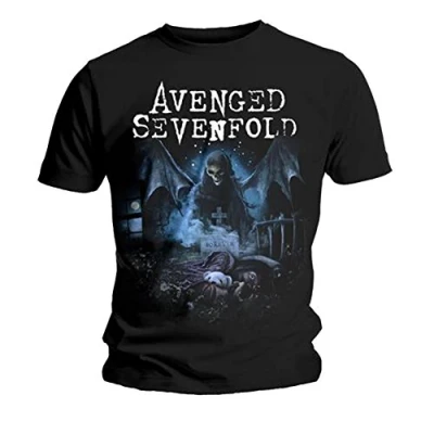 Image of Avenged Sevenfold Recurring Nightmare Official Tee T Shirt Mens Unisex (Large) Black