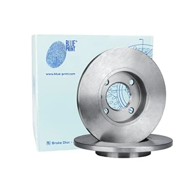 Image of 34211163835, 34211164129, 34216767049 Brake disc BLUE PRINT ADB114391 Rear Axle 298mm 10mm 5 Hole 120mm solid Coated BMW: Saloon