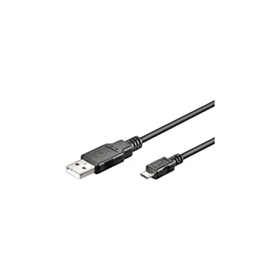 Image of Goobay 95735 USB 2.0 Hi Speed Cable, Black, 0.3m Length