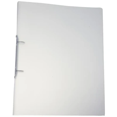 Image of Kangaro Ring Binder, A4 Format, 2 Rings, O Mechanism, Capacity 25 mm, Material: Polypropylene, Colour: Transparent