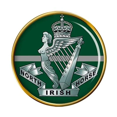 Image of North Irish Horse, British Army Pin Badge
