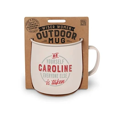 Image of History &amp; Heraldry Personalised Outdoor Mug (Caroline)