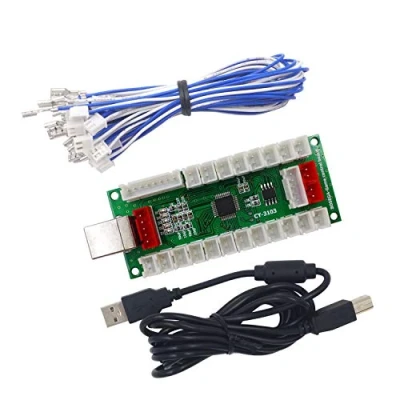 Image of SJ@JX Arcade USB Encoder PC PS3 Android Power 5V Zero Delay Joystick