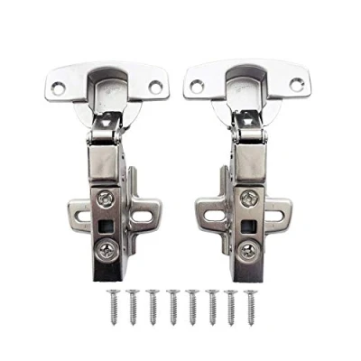 Image of Hettich Sensys 8645i TH52 110 Degree Standard Half Overlay Hinges 9071206 with Self Closing Mechanism for Kitchen Cabinet Cupboard Wardrobe Door Buffering Hinge Pack of 2