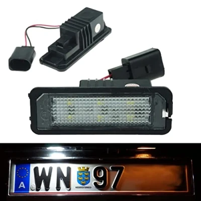 Image of Do. LED WPX License Plate Light Amarok with E Mark Number Lamp