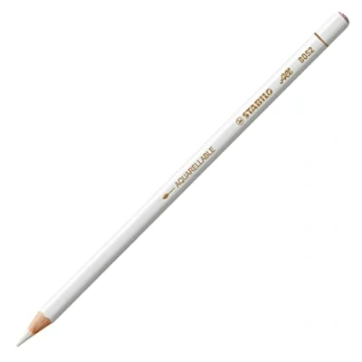 Image of STABILO All Coloured Pencil for Almost Surfaces Pack of 1 White