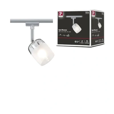 Image of Paulmann 95338 URail rail spot Blossom individual G9 max. 10W dimmable 230 V Chrome matt, clear, satin system choose any lamp