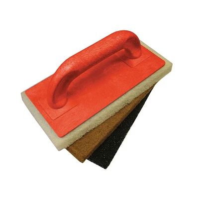 Image of Faithfull FAITLSCOUR3 Scouring Pad Holder with 3 Pads