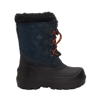 Image of Viking Unisex Kids Is​t​i​n​d​ Snow Boot , Navy Red, 2 UK