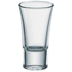 Image of Borgonovo GlasswareSenior 2oz Shot Glass Shooter Glass/Vodka Pack of 6 @ Chabrias Ltd