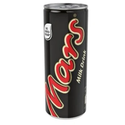 Image of Mars Milk Chocolate Ready To Drink Can, 6 x 250ml No Added Sugar Delicious Tasty And Twisty Treat Gift Hamper, For Christmas,Birthday,Easter