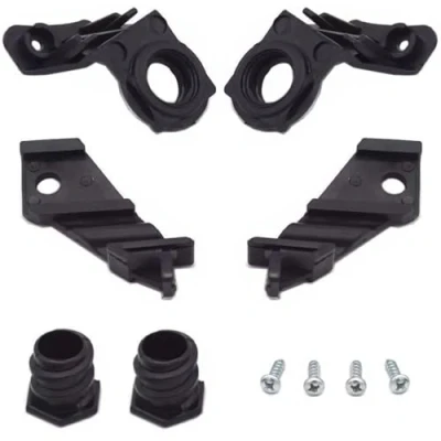 Image of Twowinds Headlight Bracket Holders Right Left Holder Headlamp Brackets 1K0998226 1J5998225B Golf MK5 (2003 2009) Jetta (2005 2011)