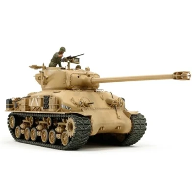 Image of TAMIYA 300035323 1:35 Israeli Tank M51 Super, 105 mm, Verschieden