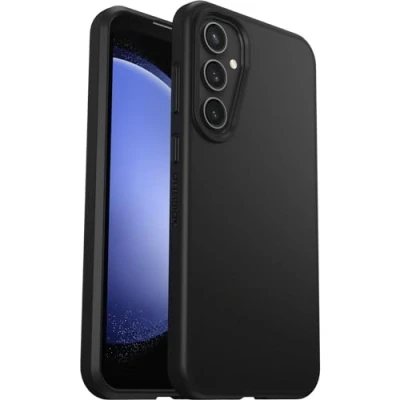 Image of Otterbox React Plastic Back Cover Black Samsung Galaxy S23 FE