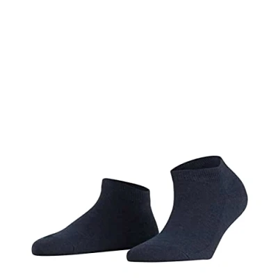 Image of FALKE Women&#039;s Family W SN Sustainable Cotton Low Cut Plain 1 Pair Trainer Socks, Blue (Navy 6499) new eco friendly, 2.5 5