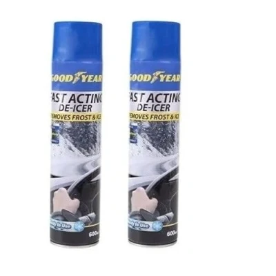 Image of De Icer Car Van Windscreen Ice Defroster Spray 300ml Can (2)