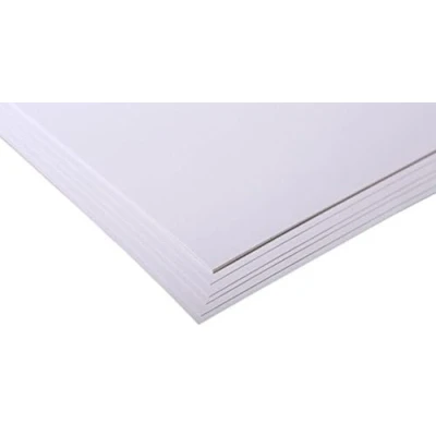 Image of Clairefontaine Ref 93714C White Grained Drawing Paper (Pack 10 Sheets) 50 x 65cm Sized, 180gsm Paper, &amp; Acid Free, pH Neutral