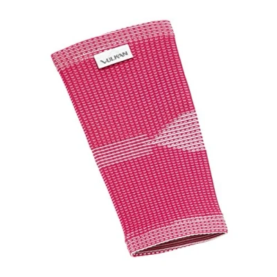 Image of VULKAN Elbow Support, Women&#039;s Compression Support Sleeve, Helps with Muscle Pain and Injury Recovery, Tennis/Golfers Elbow, Pink, Large