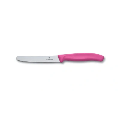 Image of Victorinox Tomato / Sausage Knife Swiss Classic Pink 11 cm