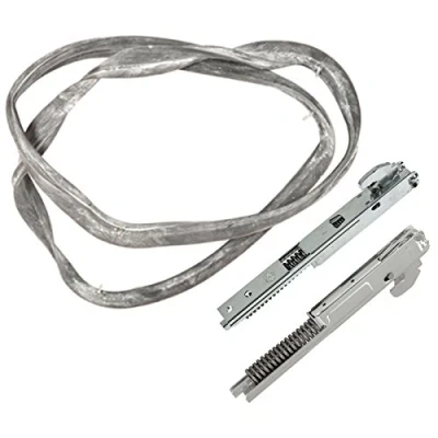 Image of Diplomat Main Oven Cooker Door Hinges + Rubber Seal (Right Left Hinge)