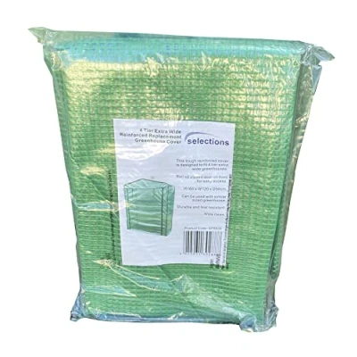 Image of 4 Tier Extra Wide Reinforced Replacement Greenhouse Cover