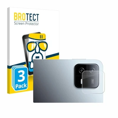 Image of brotect Glass Screen Protector Film compatible with Xiaomi Pad 6 (ONLY Camera Lens) (3 Pack) Foil Protection [Scratch Resistant, High Clarity]