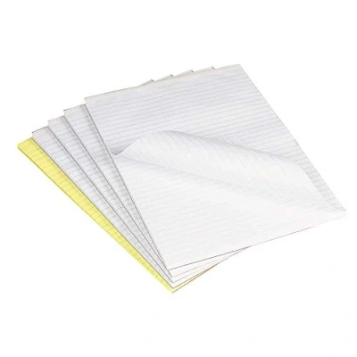 Image of Q Connect Feint Ruled Board Back Memo Pad 160 Pages A4 Pk 10 KF32001