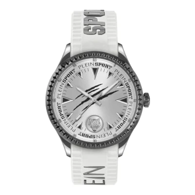 Image of Plein Sport Men&#039;s Watch Analogue Quartz Lineman, ip gun/white ps5ba0224, Bracelet